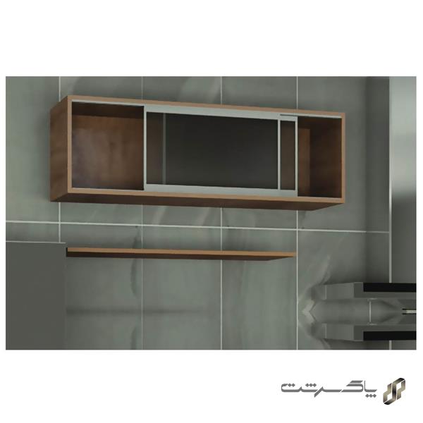 مکانیزم هوایی درب ریلی شیشه‌ای توکار با فریم آلومینیوم دو درب فانتونی C721