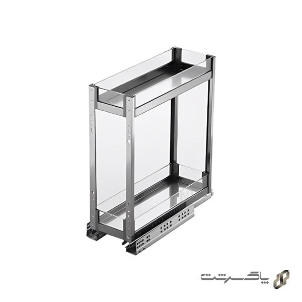 سوپر جا بطری زیر صفحه استیل و شیشه فانتونی F342 