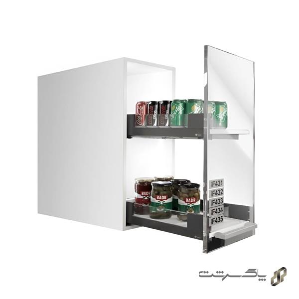 سوپر لردر کوتاه زیر صفحه اسلیم شیشه با عرض آزاد فانتونی F435