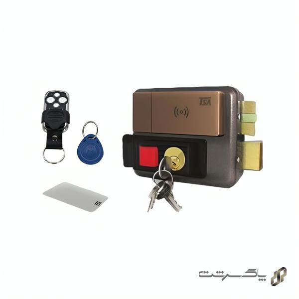 قفل حیاطی برقی هوشمند تی اس آ  7085