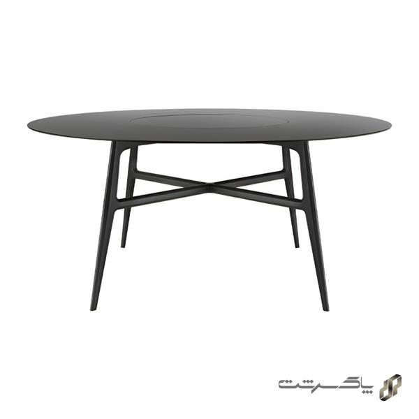 میز تمام چوب گرد نظری داینینگ لانژ 1 Dining(1) 110	