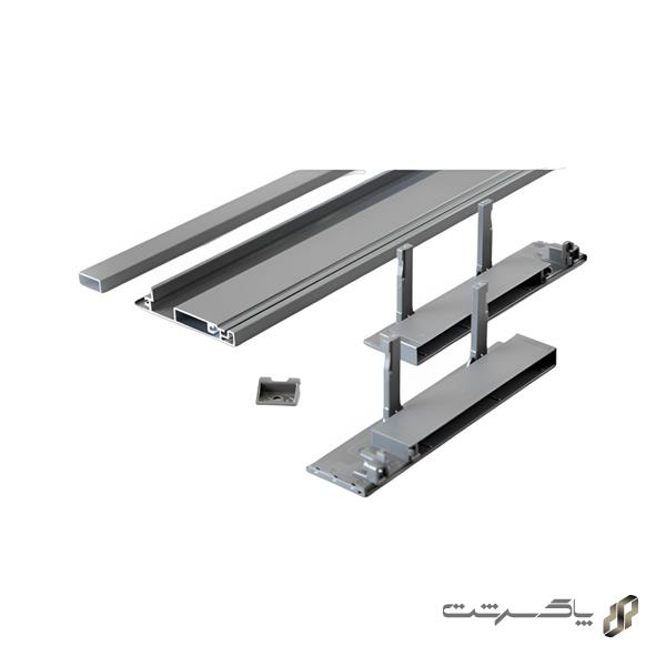 لوازم اینر ریل دبل باکس اسلیم با فرانت آلومینیوم فانتونی B192
