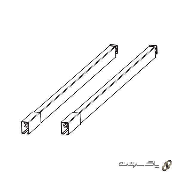 میله گالری جهت ریل بدنه دار اسلیم و اسلیم شیشه فانتونی B465