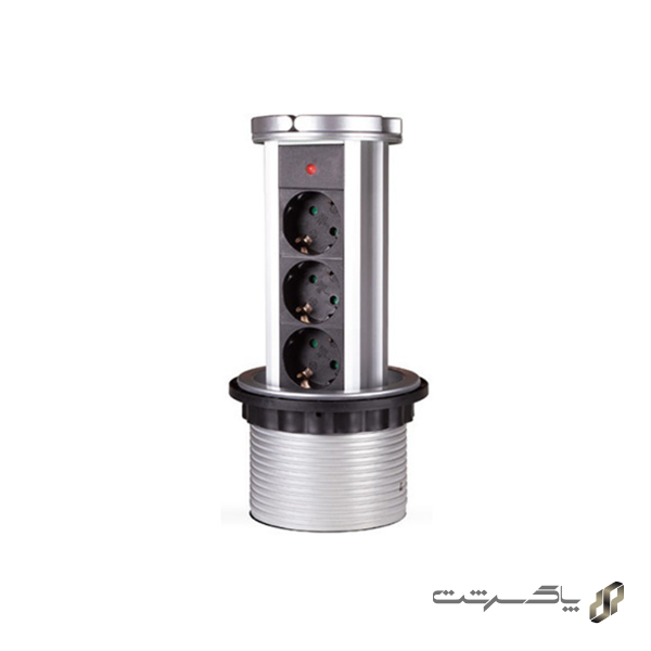 پریز برقی توکار الکترا اسانسوری ملونی 10018  