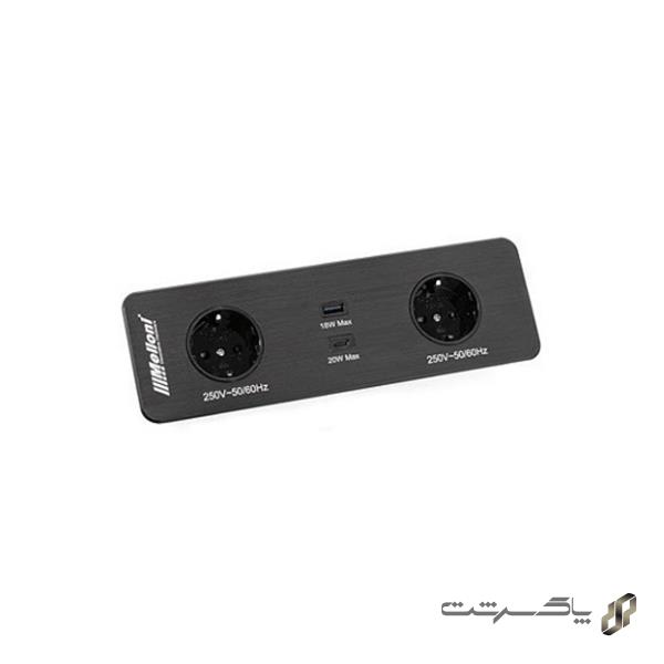 پریز برقی توکار ملونی 10056