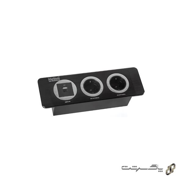 پریز برقی توکار ملونی 10080