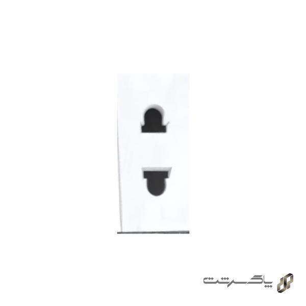 پریز برق یدک 2 پین جهت پریز های دفنی ملونی 10126