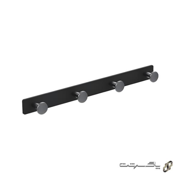 هولدر آویز لباس و حوله چهار قلاب پیچی فانتونی S071