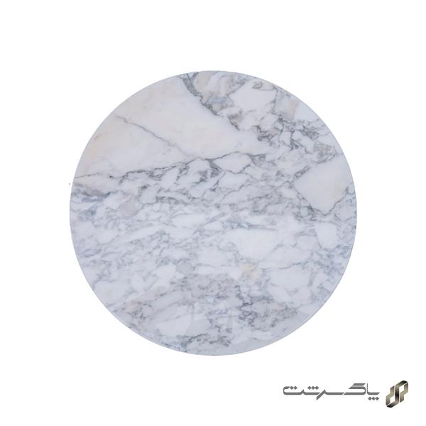  صفحه میز مرمریت دایره نظری