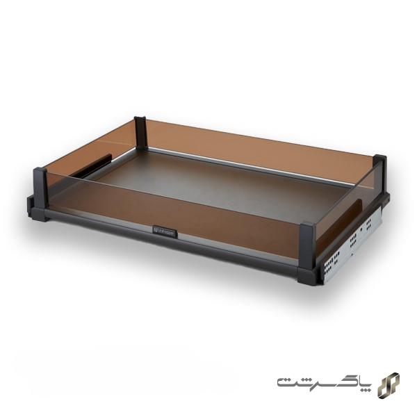 جای البسه ریلی با دیواره شیشه‌ای یونی هوپر WS4128