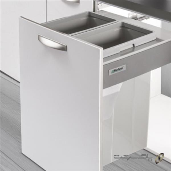 سطل دو مخزنه ریلی ملونی 9006