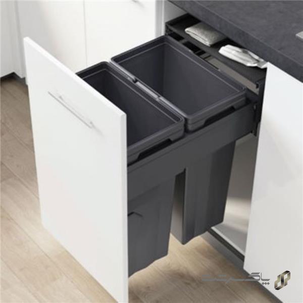 سطل دو مخزنه ریلی Max Bin ملونی 9020