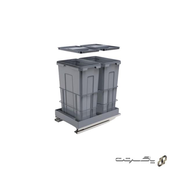 سطل دو مخزنه Free Style ملونی 9026