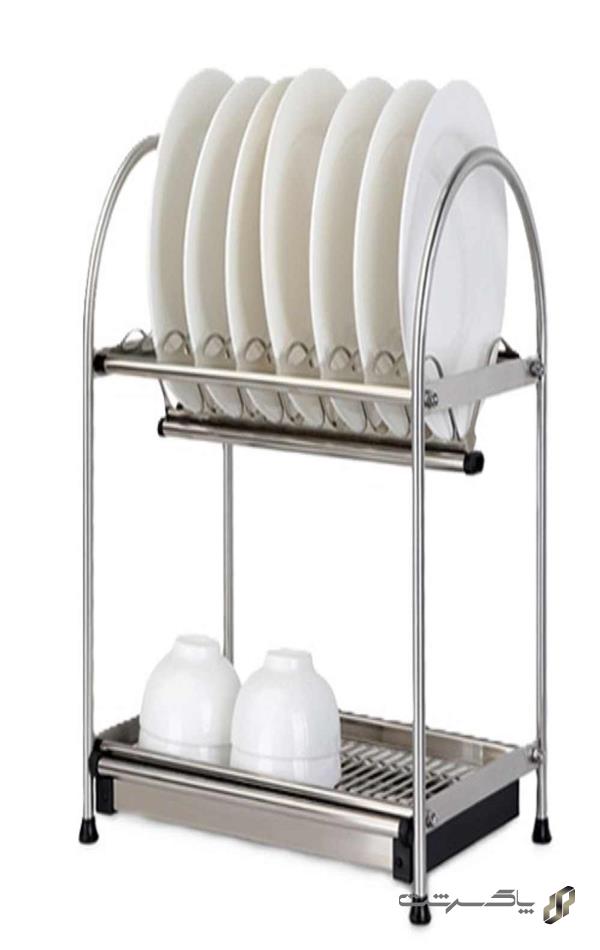 جاظرفی رو میزی دو طبقه ملونی 9118