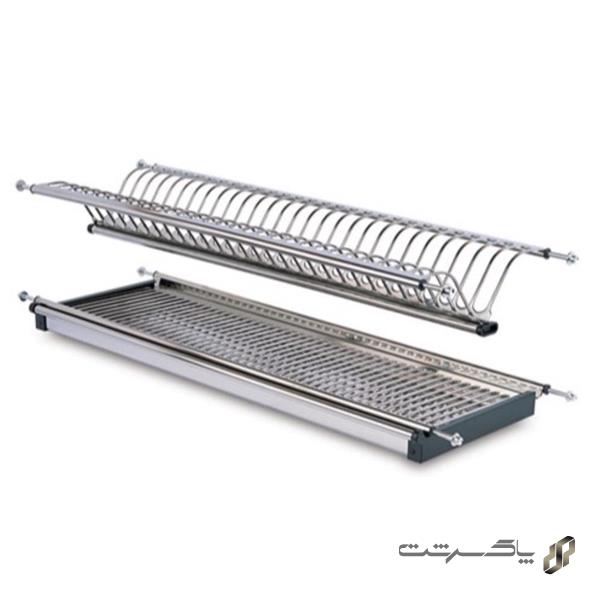 آبچکان دو طبقه استنلس استیل ملونی 9112