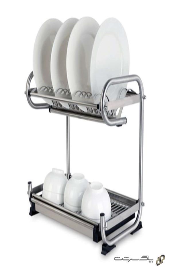 جاظرفی رو میزی دو طبقه ملونی 9114