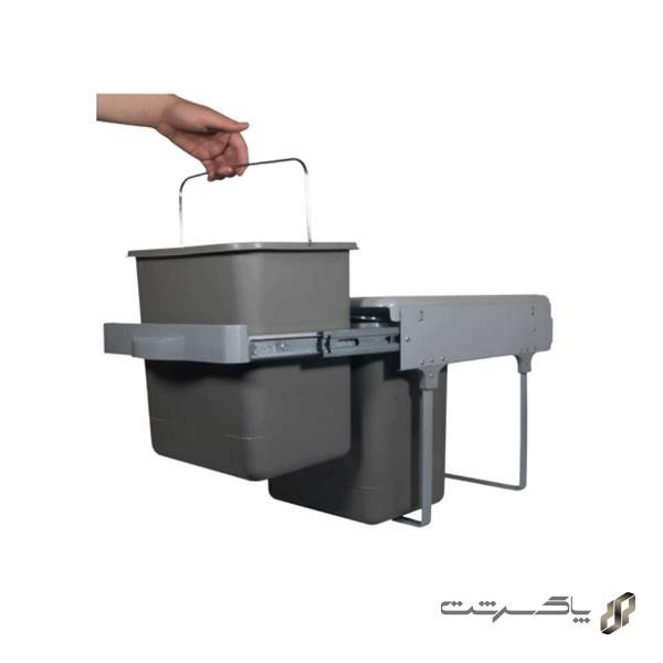 سطل دو مخزن مکس استیل مارال