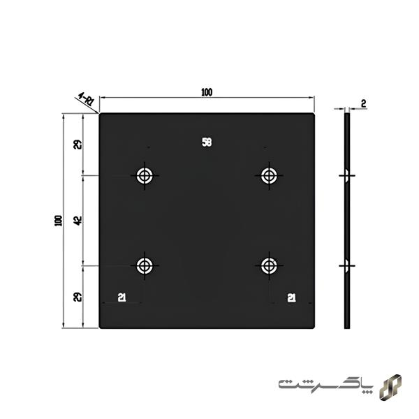قاب درپوش شلف فانتونی I272