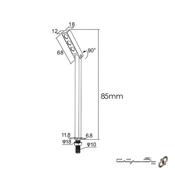 چراغ LED ویترینی لایت ویو فانتونی N904