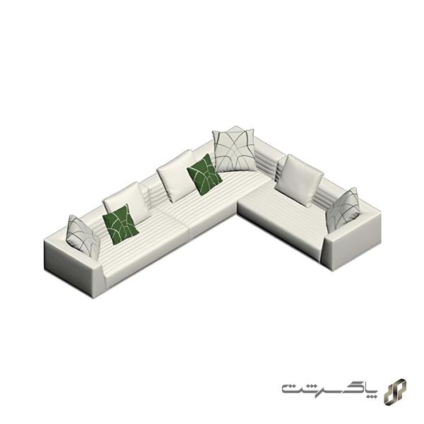 مبل ال نظری راجر 280*360 Roger-L