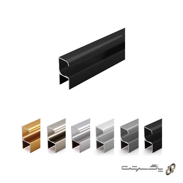 دستگیره شاخه‌ای لبه‌دار نیم گرد ملونی 7074B