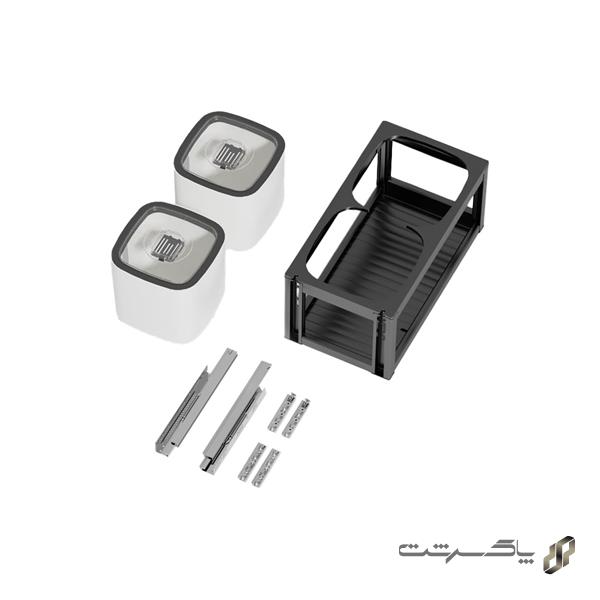 سطل برنج دو مخزنه ریلی ملونی 9214