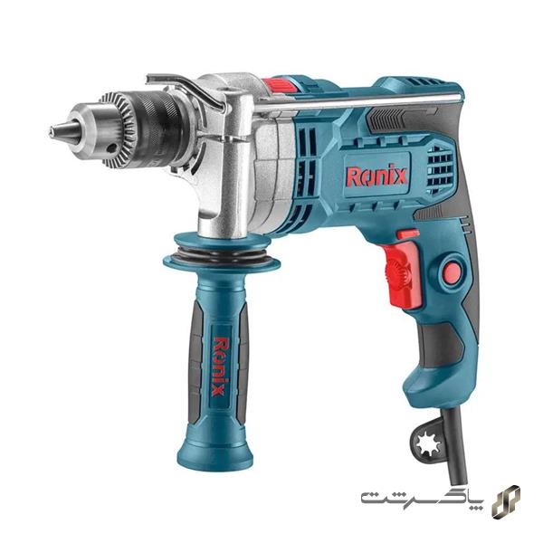 دریل چکشی نیم تنه فلزی 13 میلی‌متر رونیکس 2290