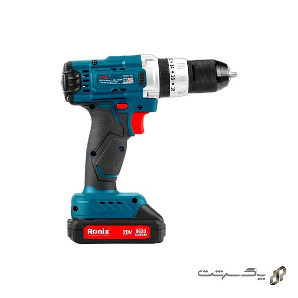 دریل پیچ گوشتی شارژی رونیکس 8620