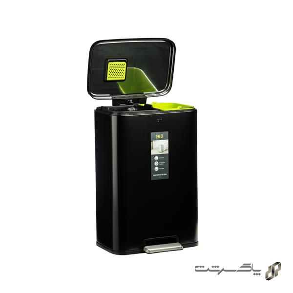 سطل دو مخزنه مادیسون E9361P-BL25L+20L برند اکو
