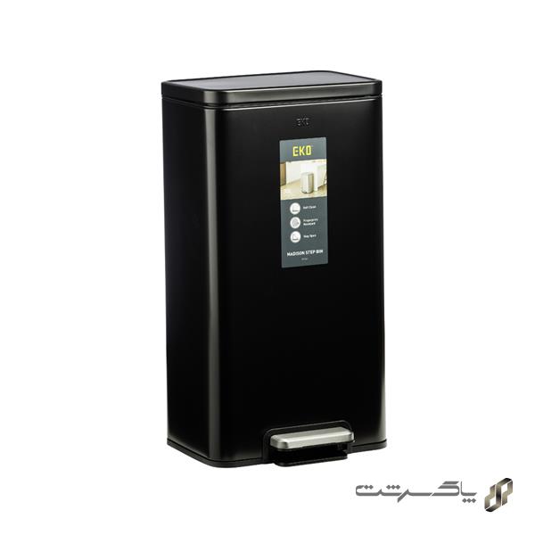 سطل مستطیلی مادیسون E9361P-BL-30L برند اکو