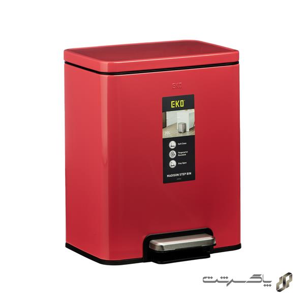 سطل مستطیلی مادیسون E9361P-BR-20L برند اکو