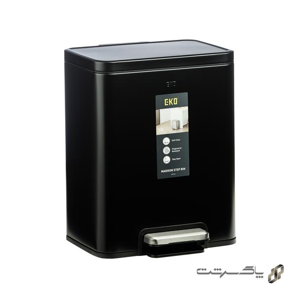 سطل مستطیلی مادیسون E9361P-BL-20L برند اکو