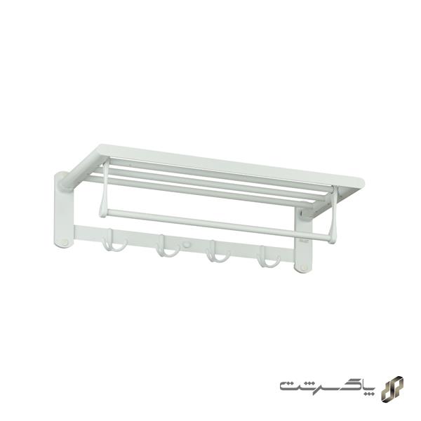 شلف و جالباسی دیواری S6670/50WH برند اسمارت