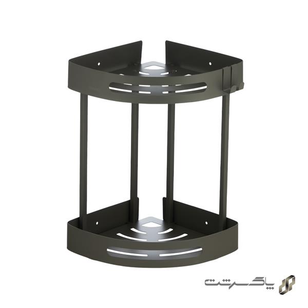 شلف کنج دیواری دو طبقه S2012/GR برند اسمارت