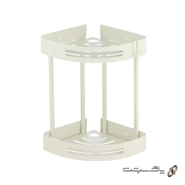 شلف کنج دیواری دو طبقه S2012/WH برند اسمارت