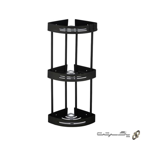 شلف کنج دیواری سه طبقه S2013/BL برند اسمارت