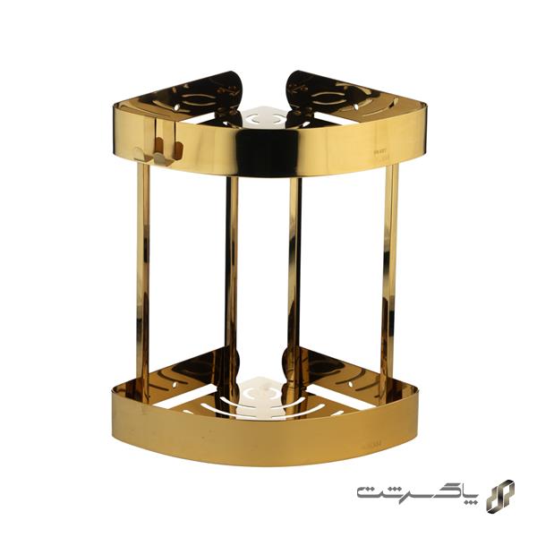 شلف کنج دیواری دو طبقه S1012/GO برند اسمارت