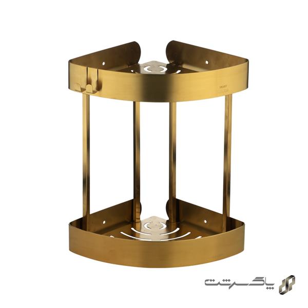 شلف کنج دیواری دو طبقه S1012/GOMatt برند اسمارت