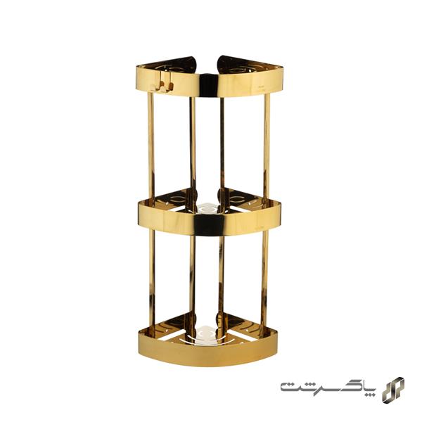 شلف کنج دیواری سه طبقه S1013/GO برند اسمارت