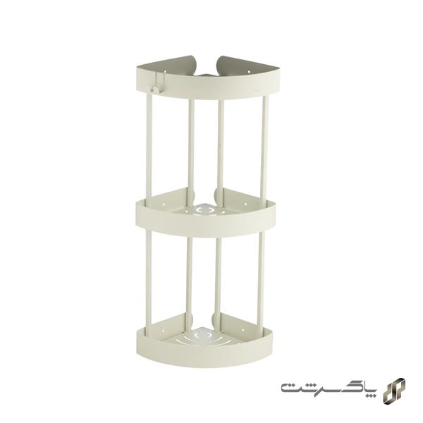شلف کنج دیواری سه طبقه S1013/WH برند اسمارت