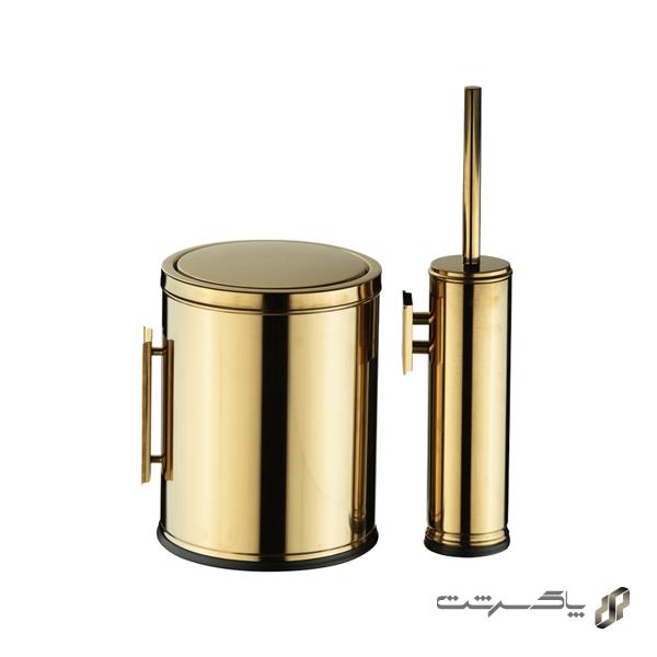 سطل و برس توالت رومانا S905W/Shinygolden برند اسمارت