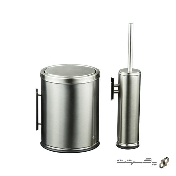 سطل و برس توالت رومانا S905W/Matt برند اسمارت