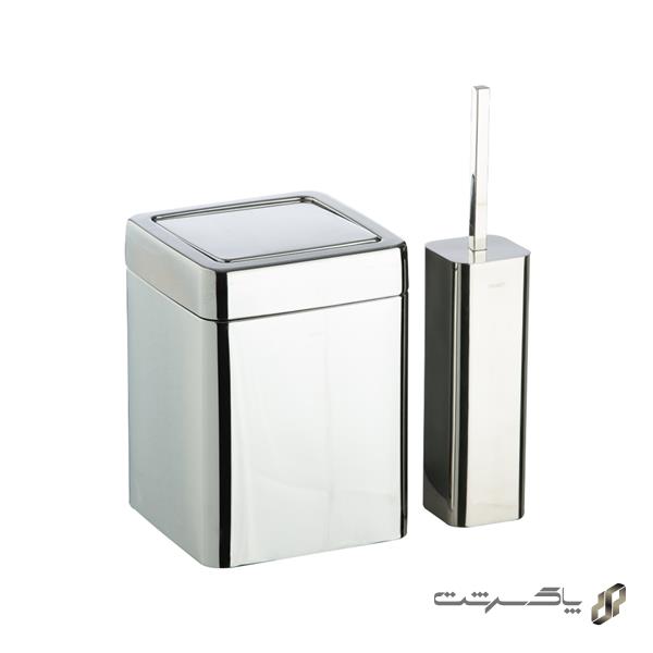 سطل و برس توالت S606/CR برند اسمارت