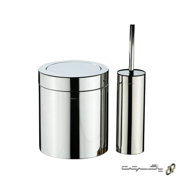 سطل و برس توالت S505/CR برند اسمارت