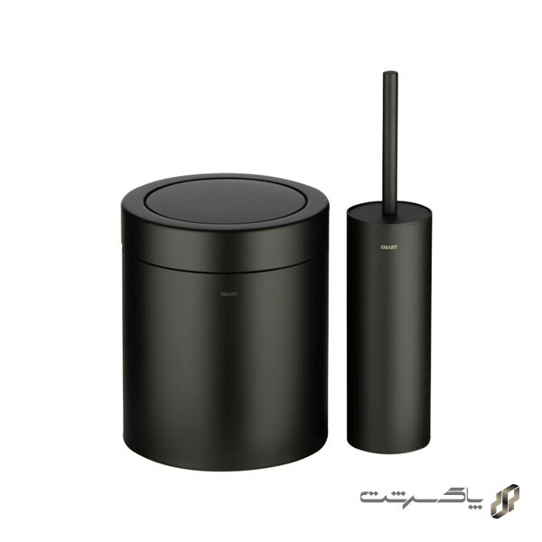 سطل و برس توالت S505/BL برند اسمارت
