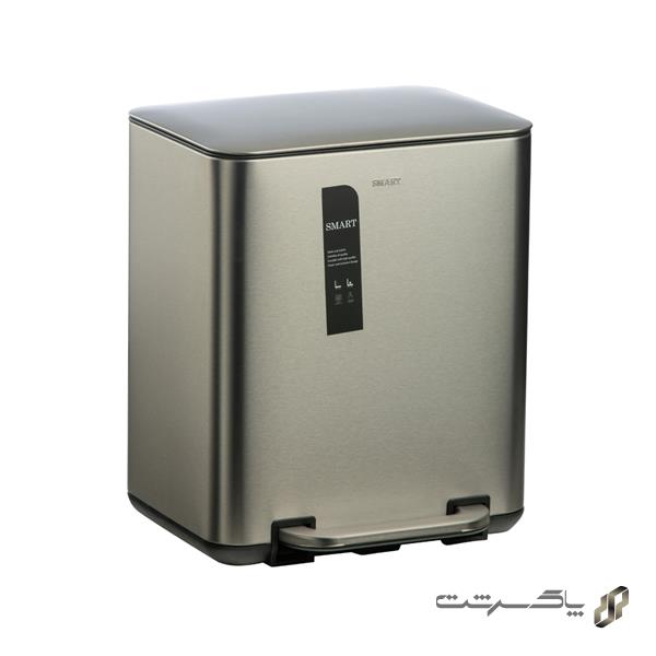 سطل فیونا S6976-Gunmetal-20L برند اسمارت