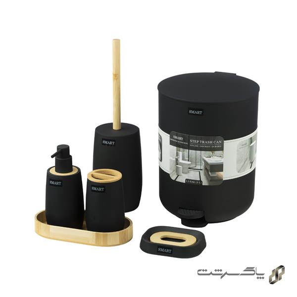 ست اکسسوری سرویس بهداشتی 6 تکه SFelora/BL برند اسمارت