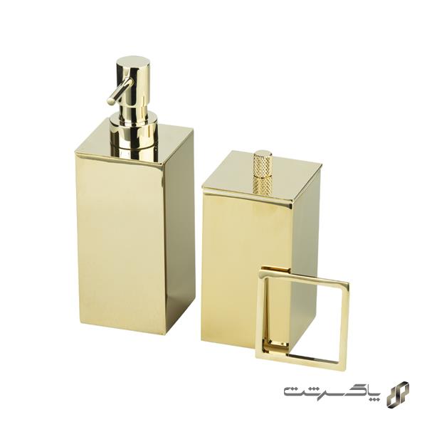 ست اکسسوری 2 تکه مربع میرا SWT-638/GO برند اسمارت