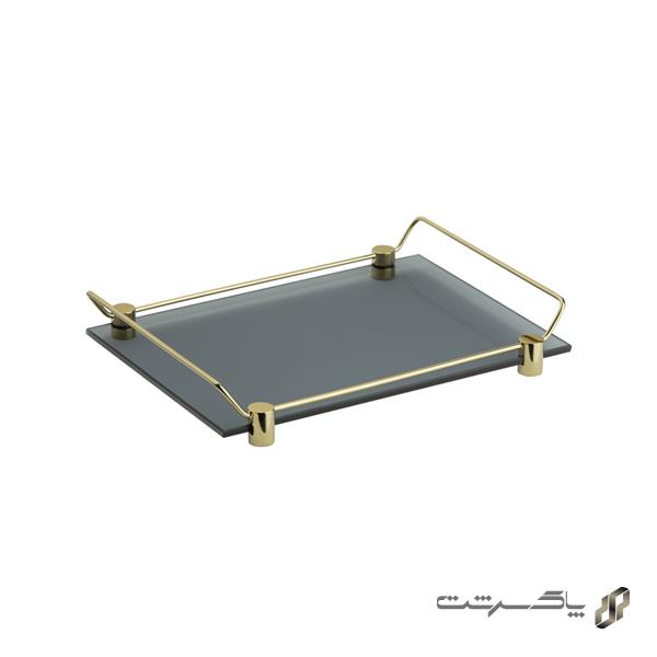 سینی شیشه ای آچیلا B5080/ALTIN برند دفنه بانیو