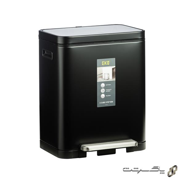سطل مستطیلی پرو E2368MP-BL20L برند اکو